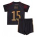 Cheap Germany Niklas Sule #15 Away Football Kit Children World Cup 2022 Short Sleeve (+ pants)